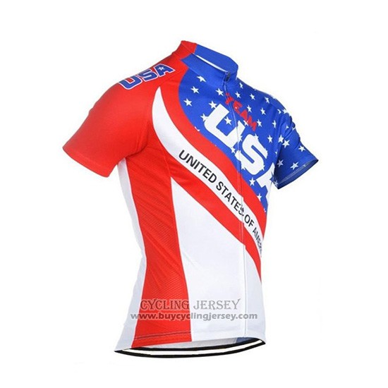 2018 Jersey USA Blue and Red